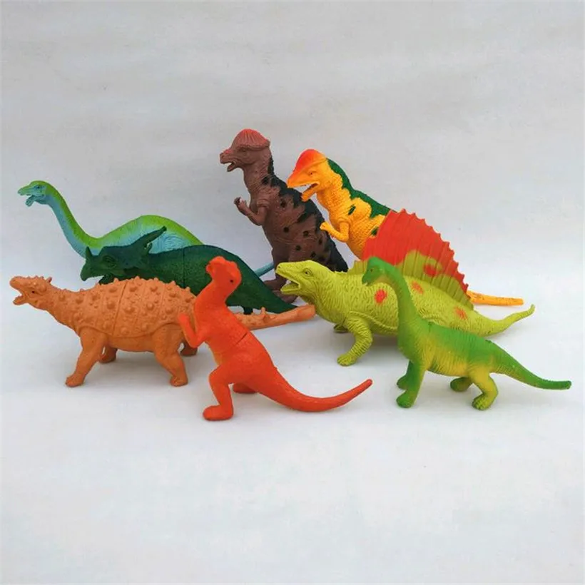 8 шт./компл. Парк Юрского периода Пластик мини моделирование Динозавров фигурку аниме Рисунок режим горячие игрушки для детей подарки на