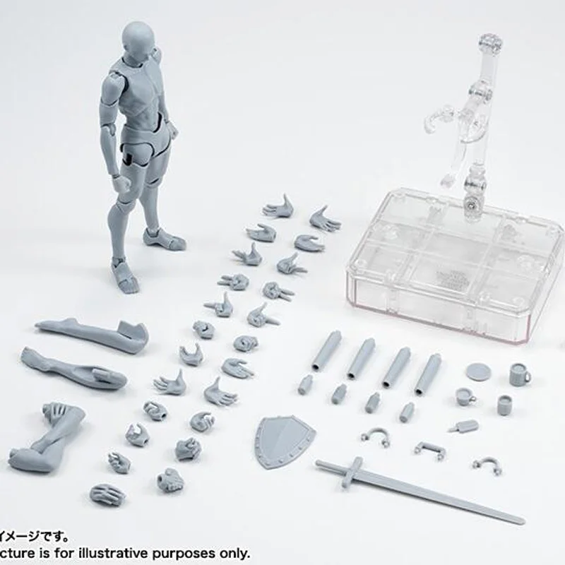 Оригинальное Тело KUN Takarai Rihito BODY CHAN Mange Рисунок DX BJD бледно-оранжевый и ПВХ серого цвета экшн Коллекционная модель игрушки