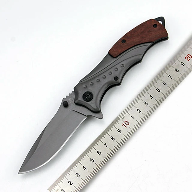 High Quality Folding Knives 5Cr13Mov Blade Steel Rosewood Handle Knife