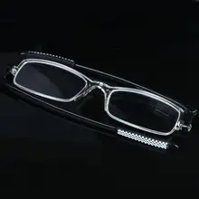 Новинка года тонкий складной портативный кошелек TR90 чтения Стекло es старше очки для пресбиопии легко носить 360 Вращающийся глаз настольная лампа Стекло