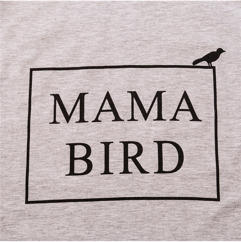Семейные комплекты футболка для мамы и дочери, сына одежда «Мама и я» летние Повседневное короткий рукав Футболка милый хлопок тройник наряды