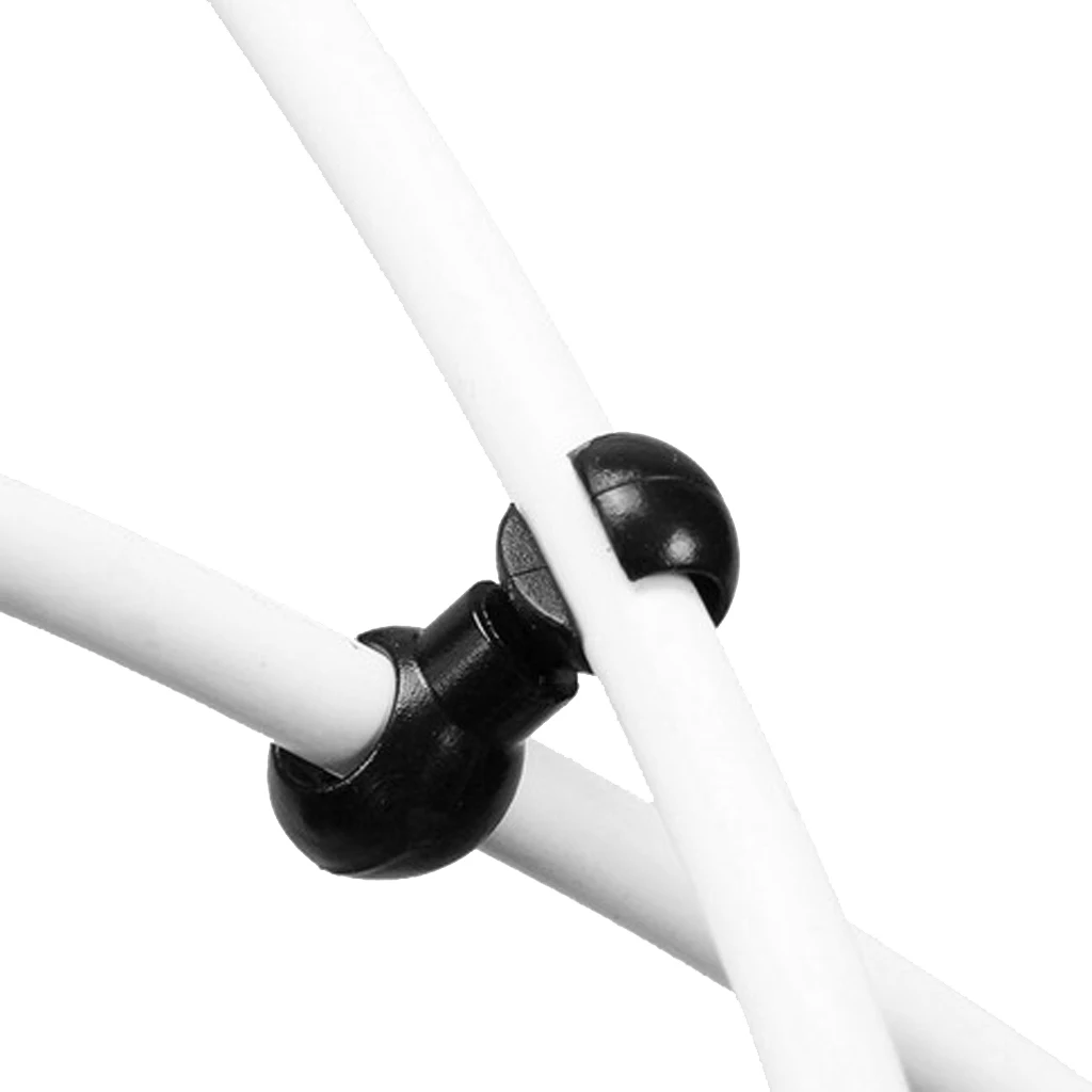 10 Pieces Black Bike Cable Clips Bicycle Rotating S-Hook S Style Cycling Bike MTB Brake Gear Buckle Cable Holder