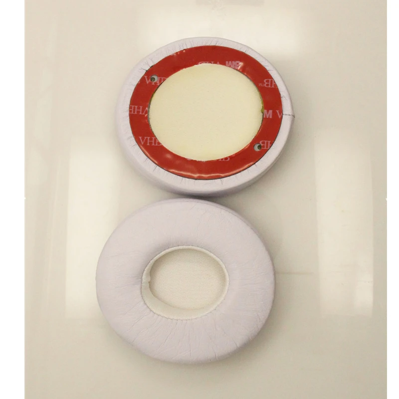 Sheepskin Leather Memory Foam Replacement Ear Pads Cups for Beats by Dr. Dre Solo2 Solo 2.0 On-Ear Wireless  Wired Headphones (1)