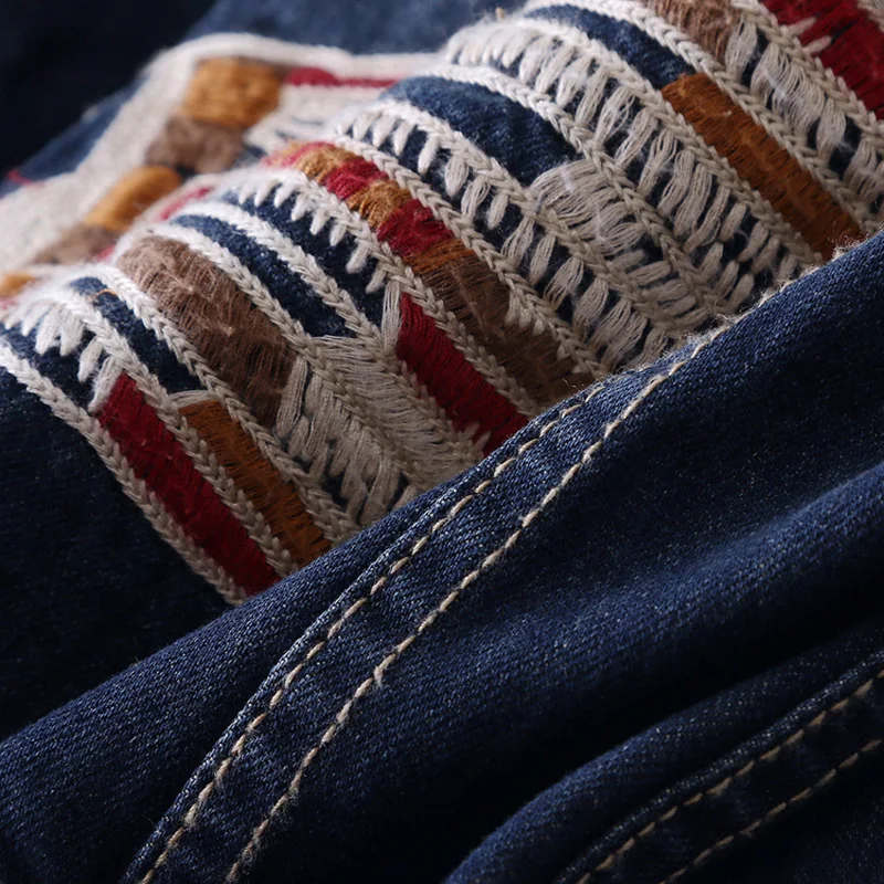 Vintage Deisgner Fashion Men Jacket Indian Chief Pattern Embroidery Retro Denim Jacket Men Coats Streetwear Hip Hop Jacket homme Vintage Deisgner Fashion Men Jacket Indian Chief Pattern Embroidery Retro Denim Jacket Men Coats Streetwear Hip Hop Jacket homme