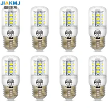 E27 5 Вт белый светодиодный свет Светодиодные лампы, низкий Мощность потребления, переменный ток, 110-120 v, холодный белый 6500 K, E26 светодиодный кукурузная лампа, 40 Вт для ЖК-экрана
