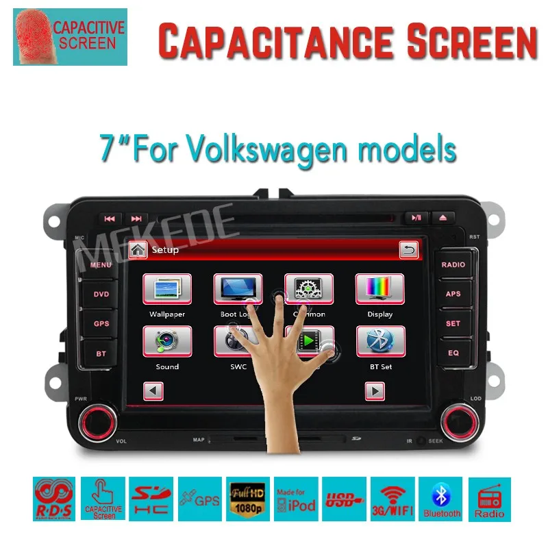 2Din автомобиль dvd gps навигация для VW Volkswagen Bora Jetta Golf 5 6 Tiguan Passat CC Polo Caddy Sharan Amarok со Встроенным Canbus