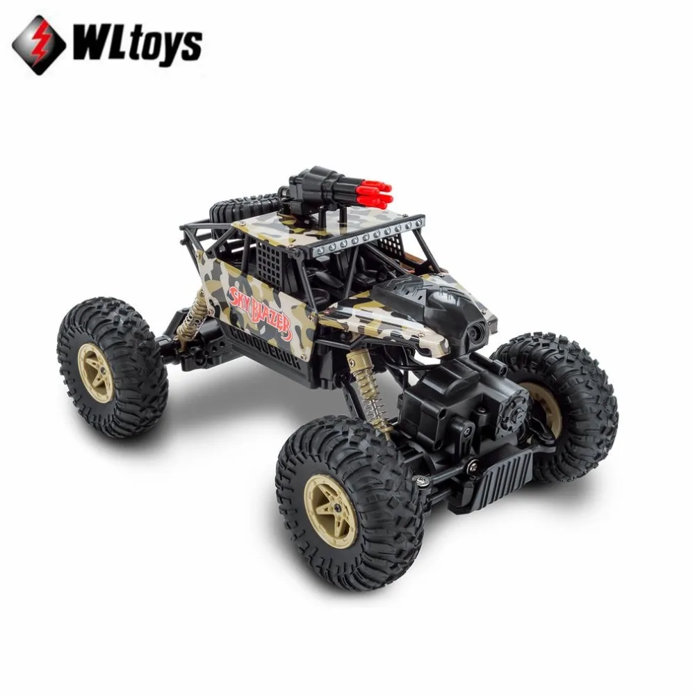 Лидер продаж! 18428-A 1/18 2,4 ГГц 4WD RC автомобиль машина с ракетной установкой с 0.3MP Wifi FPV камера внедорожный гусеничный в режиме реального времени для детей игрушка подарок Prensent