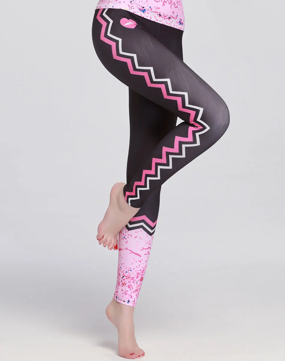 Women Swim Tights Full Legs Sun Protective Swimwear Fish Mermaid Scales