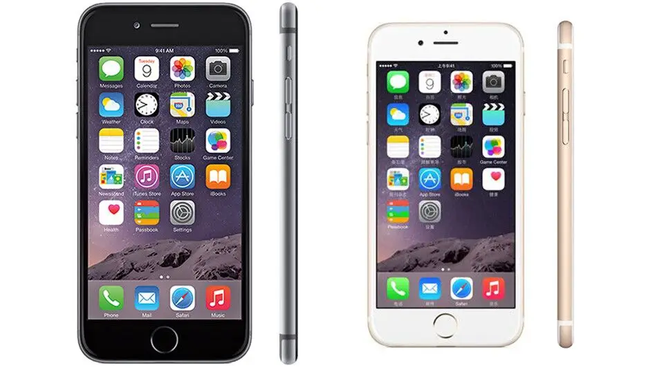 Разблокированный Apple iPhone 6 на базе IOS Dual Core 1,4 GHz, 1GB Оперативная память 16 Гб/64/128 ГБ Встроенная память 4,7 дюймов 8,0 МП Камера 3g WCDMA 4 аппарат не привязан к оператору сотовой связи для б/у мобильных телефонов