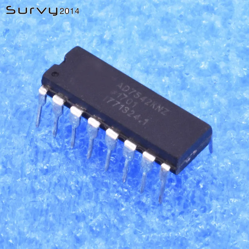 1/5 шт AD7542KNZ AD7542KN AD7542 DIP 16 12 битная Инкапсуляция IC новая|Интегральные схемы| |