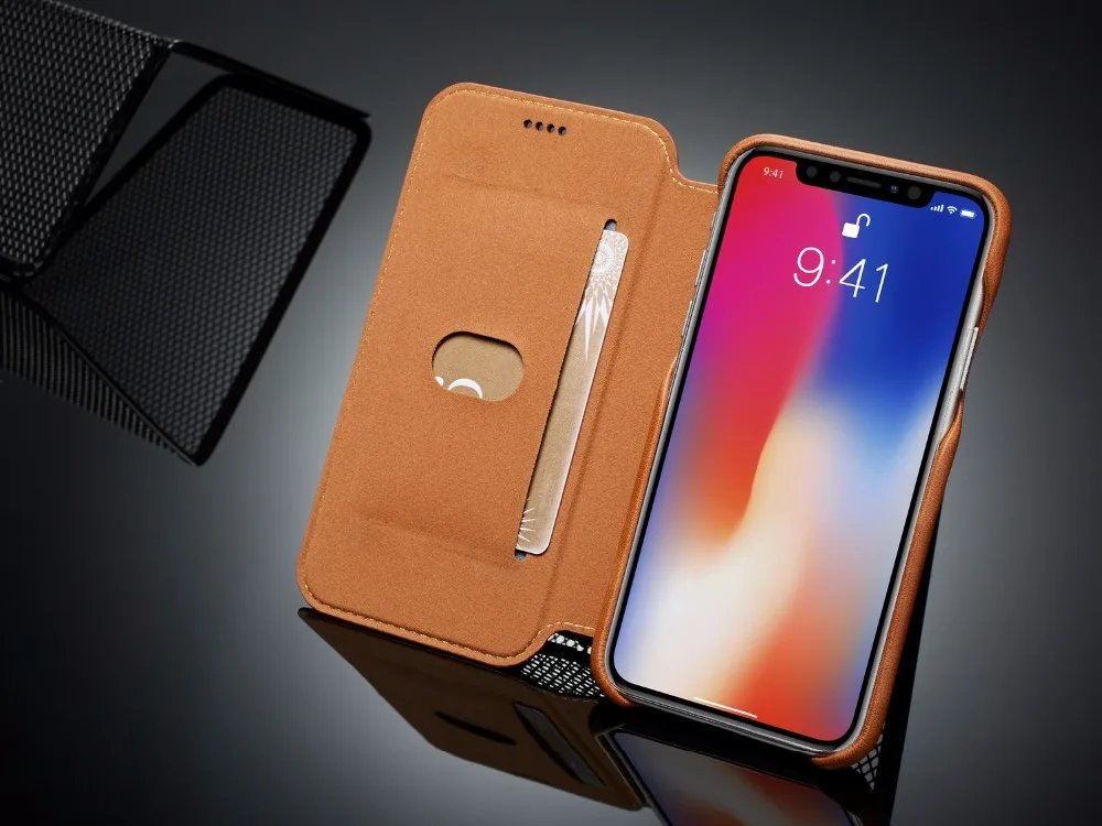 Сумка для телефона чехол для Apple iPhone 6 6 S 7 8 Plus откидная подставка PU чехол для карт Роскошный кожаный бизнес Обложка кошелька для iPhone X 10