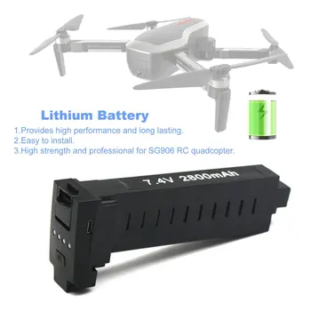 

7.4V 2800mAh Lipo Battery For SG900 GPS 5G WIFI FPV Foldable Drone RC Quadcopter Spare Parts Drone Accessories