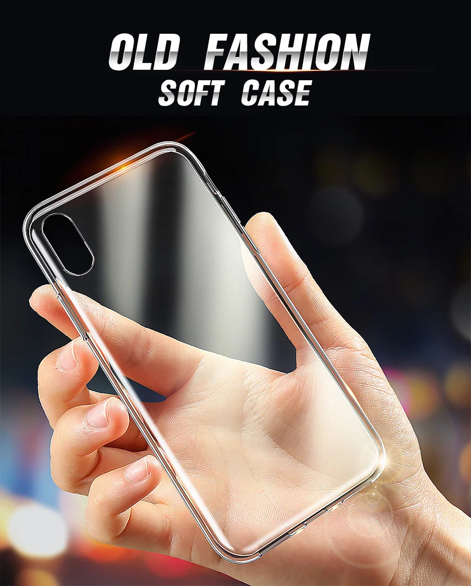 

KISSCASE Luxury Clear Transparent Case For iPhone XR Xs Max Anti-knock 360 Full Case For iPhone Xs MAX XR Cover Fundas Capa #4