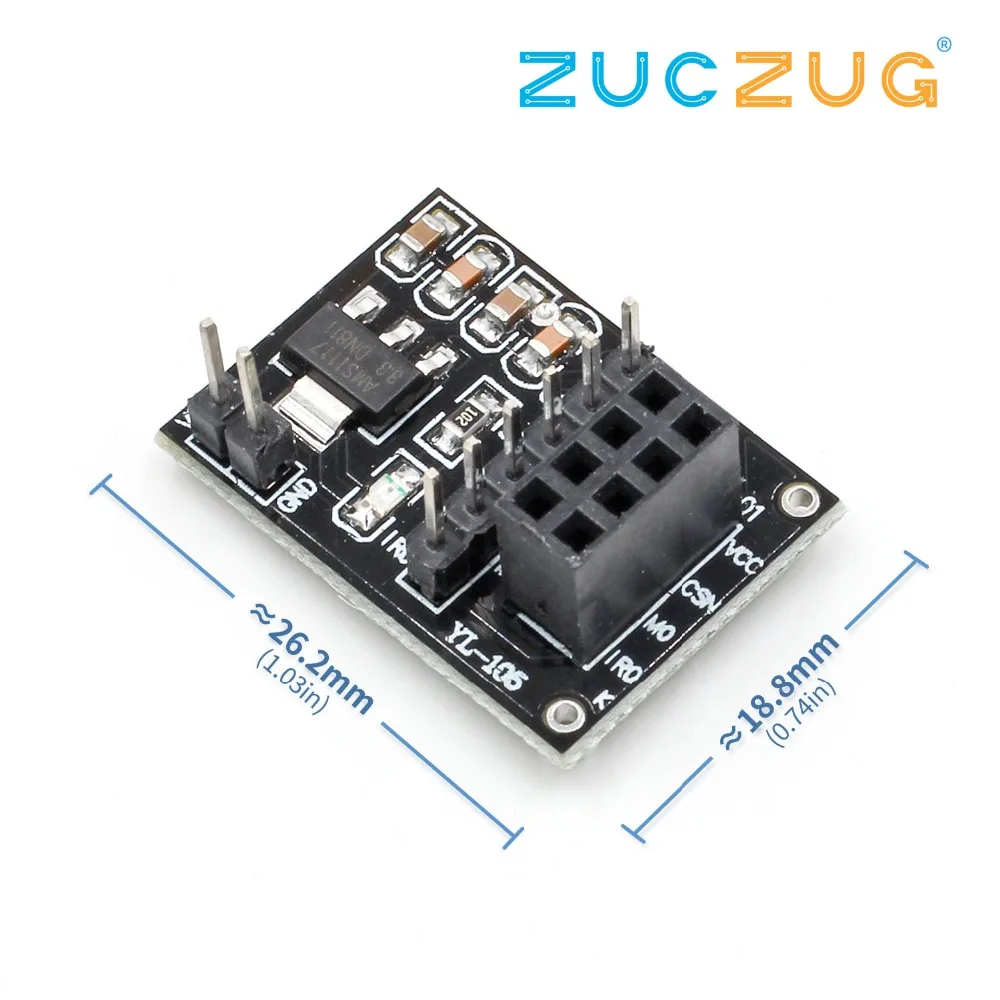 NRF24L01 модуль беспроводного адаптера Новая плата адаптера гнезда для Arduino