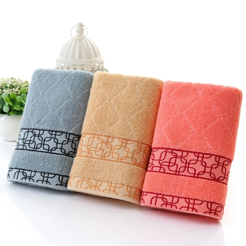 Buy 3Pcs 34*73cm Soft Fast Drying Face Towel 100