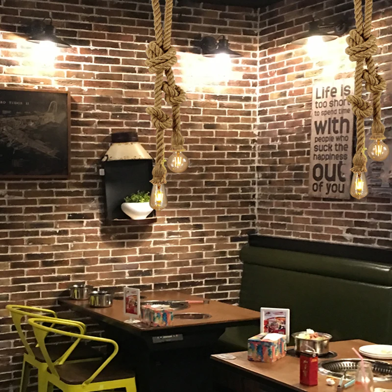 rope pendant light