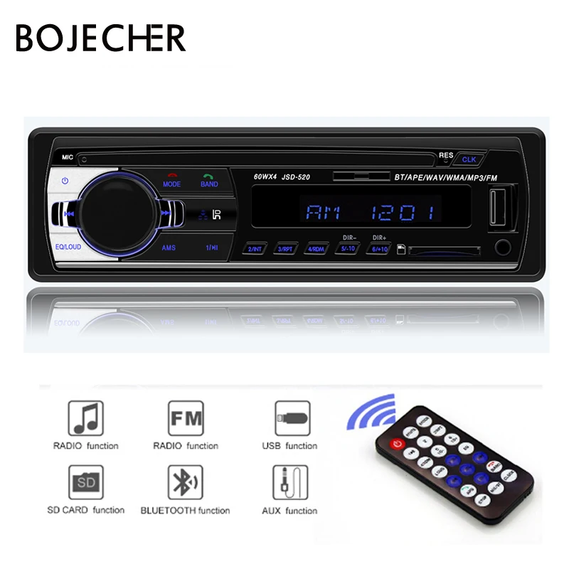 

Autoradio 1 din car radio Bluetooth SD MP3 Player Car Stereo Multimedia Player AUX-IN USB FM radio Remote Control Car Audio
