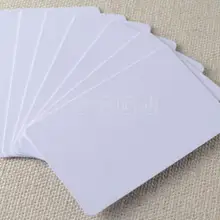 350 шт 125 смарт-карта KHz EM4100/TK4100 радиокарточка без чипа код для принтера карты в Китай адрес