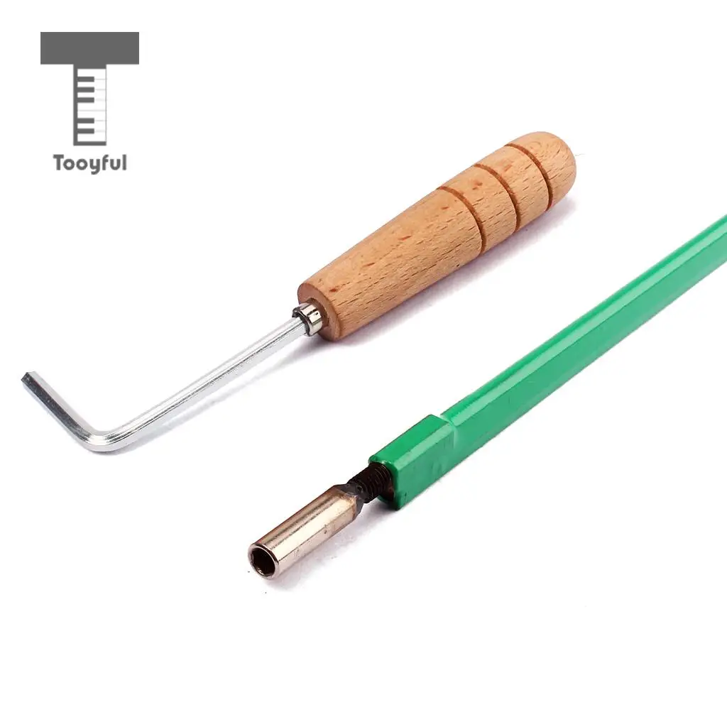 Tooyful Brand New Steel Classical Guitar Truss Rod 375mm Green With