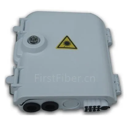 

FirstFiber FTTH 8 cores fiber Termination Box 8 port 8 channel Splitter Box indoor outdoor fiber Optical Splitter Box FTB ABS