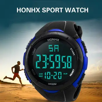 

Aimecor Luxury Men Analog Digital Military Army Sport LED Waterproof Wrist Watch Sport Watches Y1220 Drop Shipping
