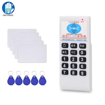 

NFC Smart Card Reader Writer RFID Copier Duplcator 125KHz 13.56MHz Access Control Card Keyfobs Programmer Cloner Writable