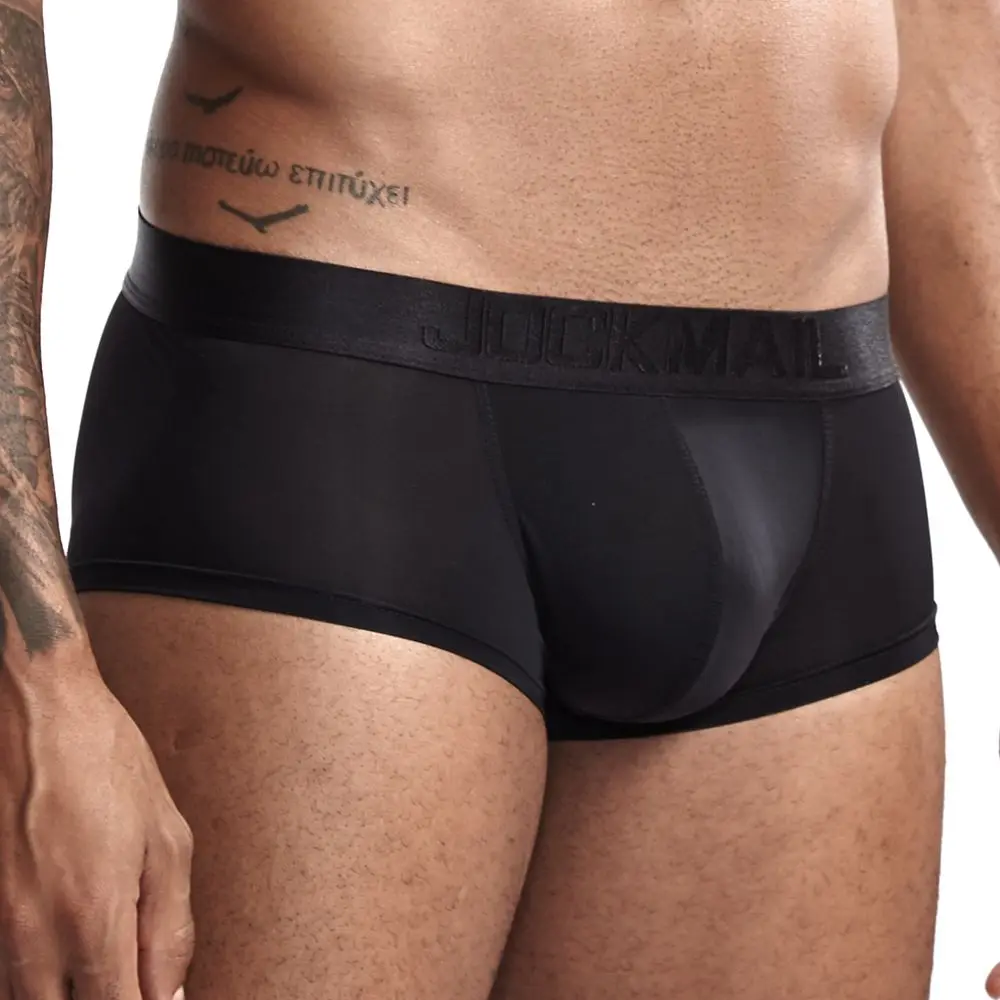 Мужские ультратонкие трусы JOCKMAIL сексуальное нижнее белье со льдом однотонные