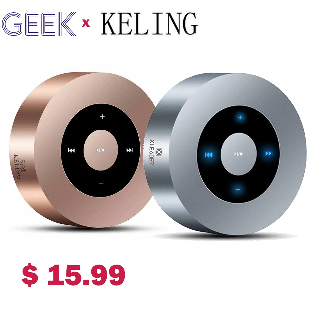 

Keling Bluetooth Speaker Mini Wireless Loudspeaker TF USB Subwoofer bluetooth Speakers computer mp3 audio 10 Hours music player