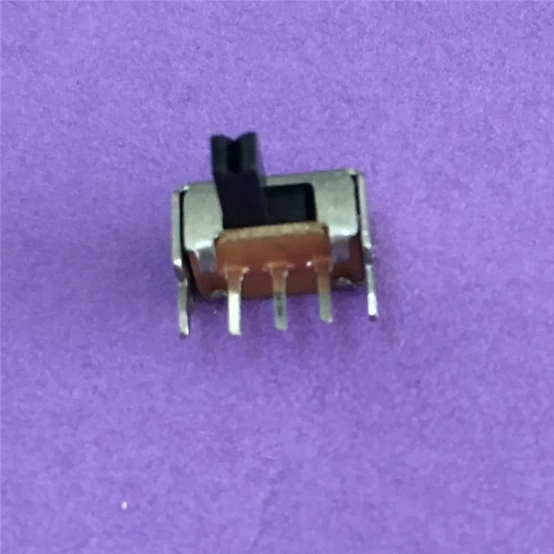 50 шт. YT1998Y SK12D07 тумблер 3Pin PCB 2 позиции 1P2T SPDT Миниатюрный скользящий переключатель Боковая ручка SK12D07VG4 высокое качество