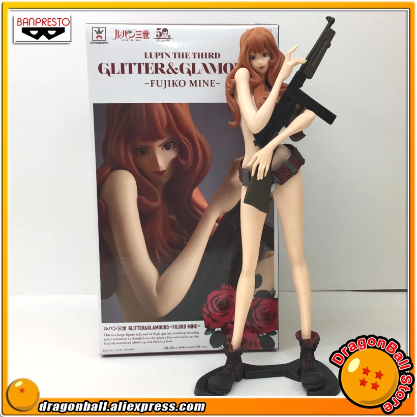 Lupin the Third Fujiko Mine Glitter /& Glamours figure Banpresto 100/% Authentic