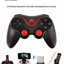 Gen Game s5/S5 улучшенная версия беспроводной Bluetooth 3,0 геймпад джойстик игровой контроллер подключается к ПК через приемник геймпад