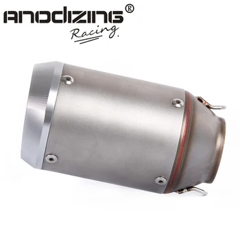 

Universal 36-51mm Motorcycle exhaust Modified Scooter Exhaust Muffle GY6 silencer escape