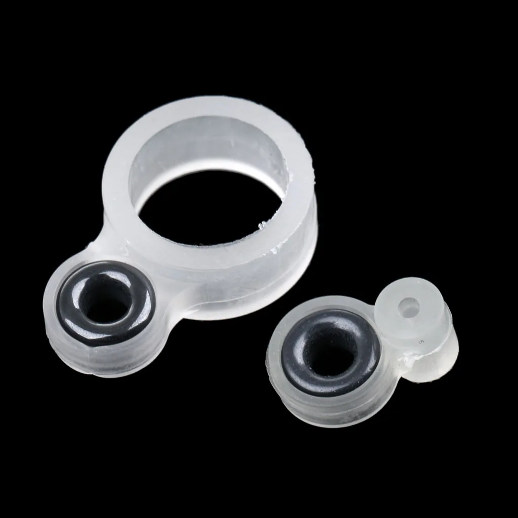 14Pcs/set Silicone and Ceramic Fishing Rod Guides Rod Repair Kit DIY Rod Tip Eye Rings Fishing Repair Accessories Rod Pesca