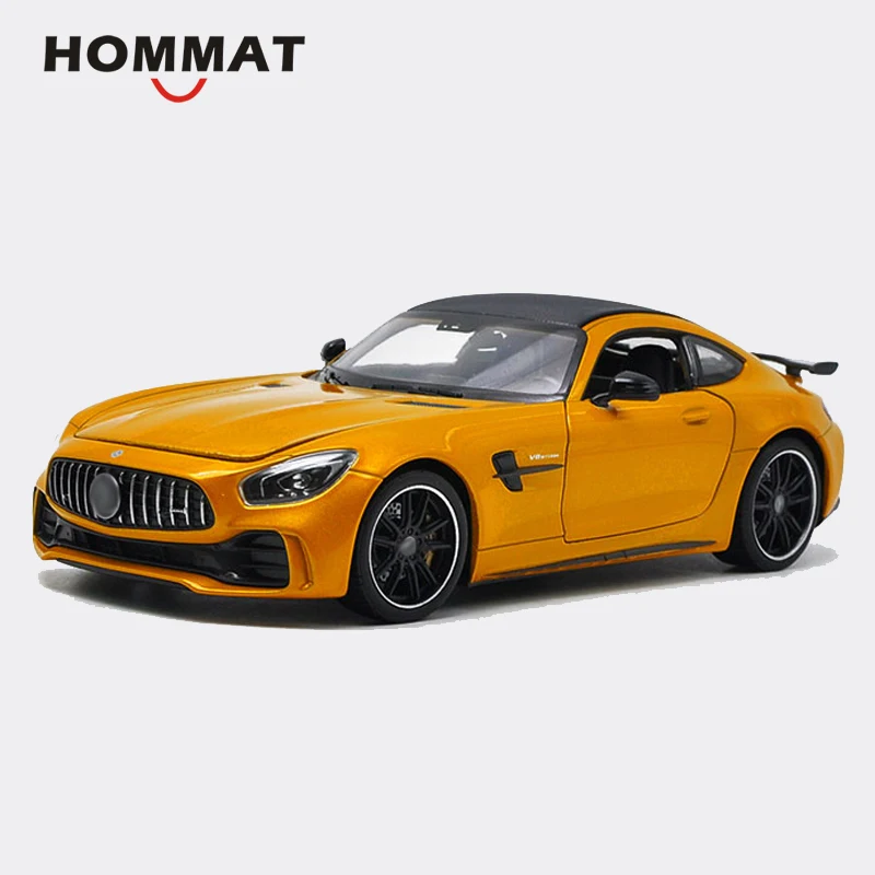 HOMMAT моделирование Welly 1:24 Масштаб AMG GT R GT-R спортивная модель автомобиля из металлического сплава Diecasts& Toy Vehicles модель автомобиля коллекционный подарок