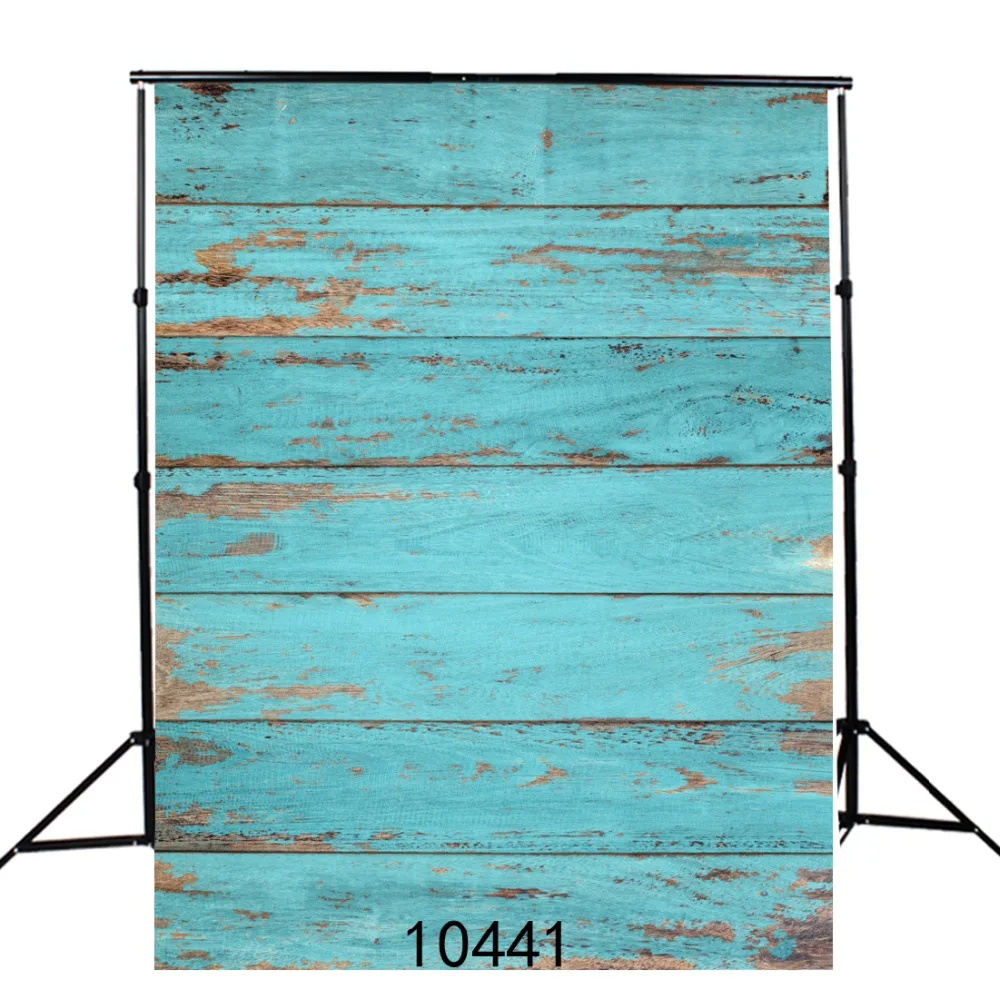 Blue Wood backdrop Thin vinyl photography backdrops Photography studio