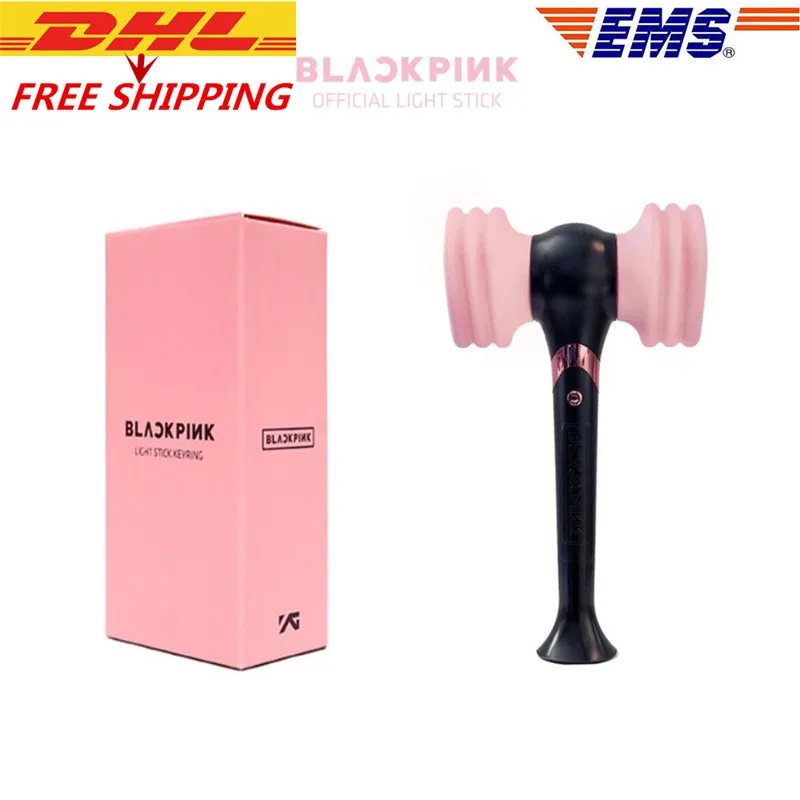 

DHL FREE SHIPPING LED BLACKPINK Kpop Stick Lamp Concert Lamp Lightstick Fluorescent Hammer Light Stick aid Rod