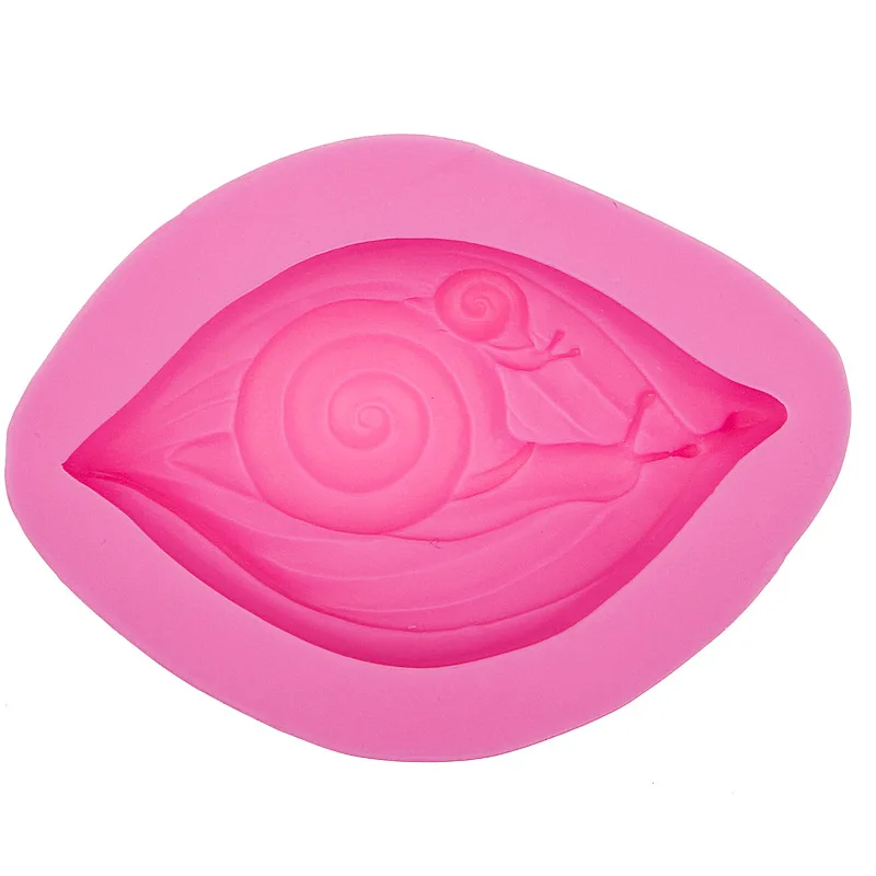 Cake Decorating Tools Snail Sugar Cake Mold Handmade Soap Chocolate Dessert Decoration Diy Kitchen Bakery Pastry Tools Jelly P