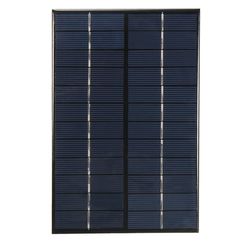 

SCLS 12V 4.2W Polycrystalline Silicon Solar Panel Portable Solar Cells Charger DIY Solar Module System 200 *130*3 mm