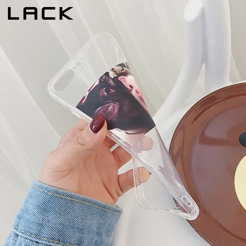 Чехол для телефона LACK с изображением мультяшной свиньи Для iphone X чехол 6 6S 7 8 Plus