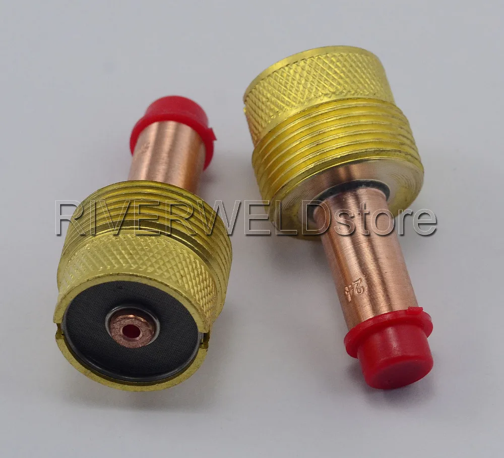 Корпус цанги TIG газовый объектив большого диаметра 45V64 3/32 дюйма и 2 4 мм подходит
