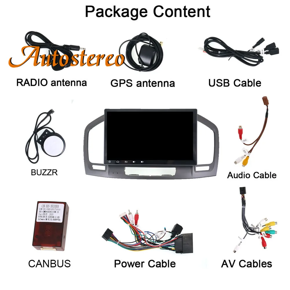 Best Android 9 DPS Max 64GB Car GPS navigation For Opel Insignia 08-13 multimedia car NO DVD auto player headunit radio tape recorder 1