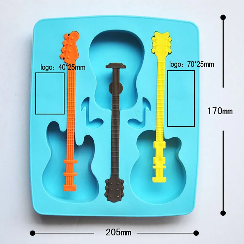 Гитара многоцелевой ледяной ящик креативный лед плесень Странные летние горячие кухонные инструменты Лучшая цена