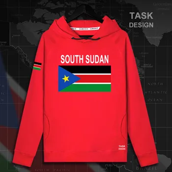 

South Sudan Sudanese SSD mens hoodie pullovers hoodies men sweatshirt streetwear clothing hip hop tracksuit nation flag Spring