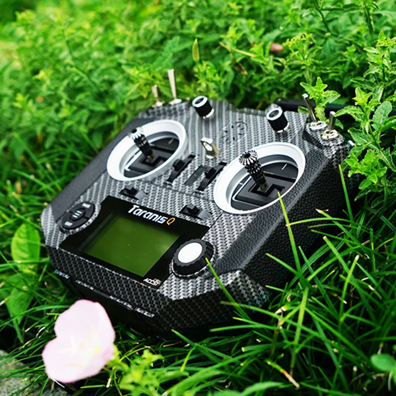 

Frsky 2.4G 16CH ACCST Taranis Q X7S Transmitter Remoter Control TX Mode 2 M7 Gimbal Wireless Trainer Free Link App Bag for Drone