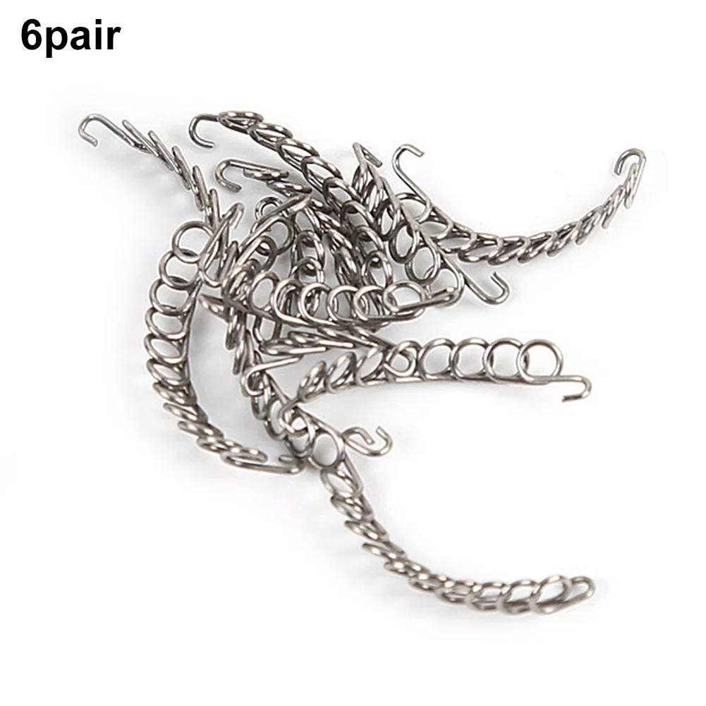 

12pcs/set Healthy Stainless Steel Toenail Corrector Professional Clip Home Ingrown Pedicure Wire Fixer Acronyx Straightening
