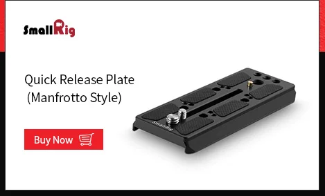 SmallRig camera Plate БЫСТРОРАЗЪЕМНАЯ опорная пластина(Manfrotto 501PL QR Plate Compatible) для красной камеры видеокамеры 2006