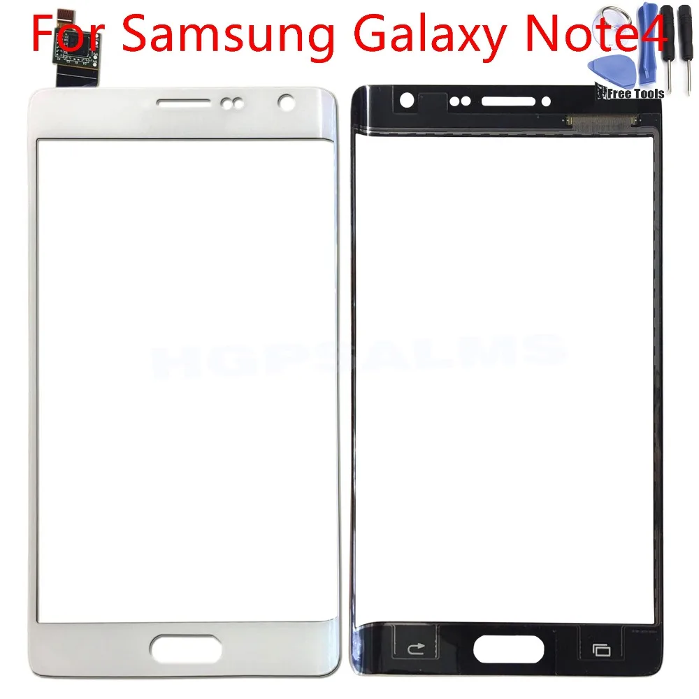 

For Samsung Galaxy Note4 Note 4 Edge N915 N915F Digitizer Touch Screen Glass Panel + Tools