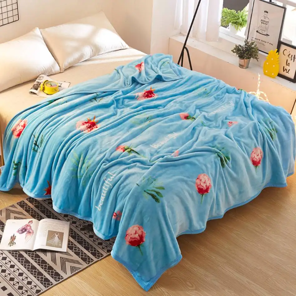 Флисовые одеяла в синюю и красную полоску для взрослых, полиэстер, Фланелевое покрывало для дома, постельные принадлежности, покрывала со звездами на кровать - Цвет: YouLan