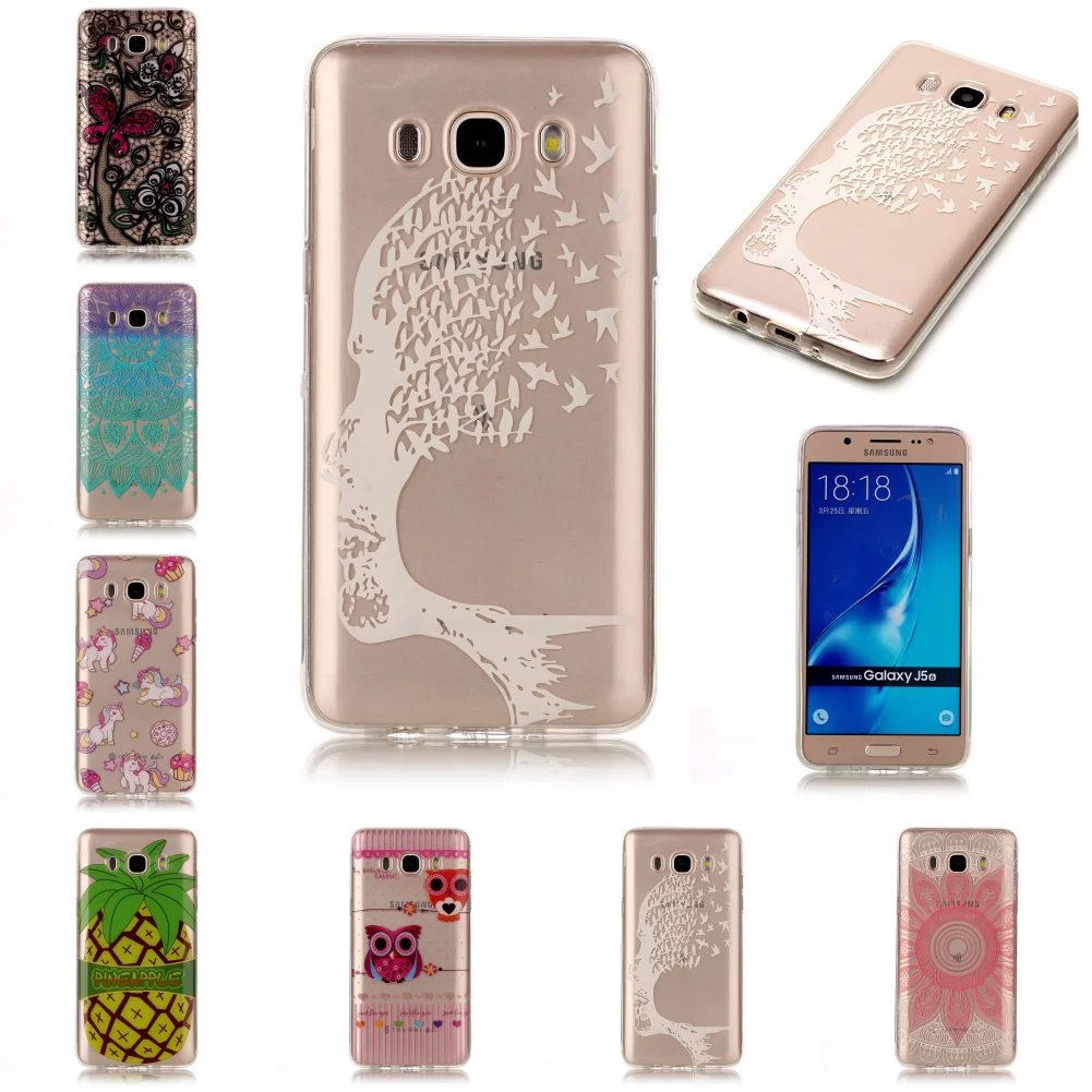 Pretty Cheap Thin Ultra TPU Silicone Transparent CoverEtui Phone Mobile Fundas For Sansung Samsu Galaxy J5 2016 J 5 J510 510 |