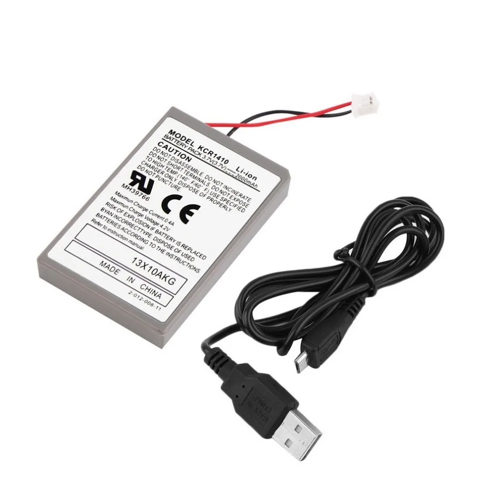 

For Sony PlayStation 4 Professional 2000mAh 3.7V Rechargeable Battery Extended Power Replacement For PS4 Controller With Cable